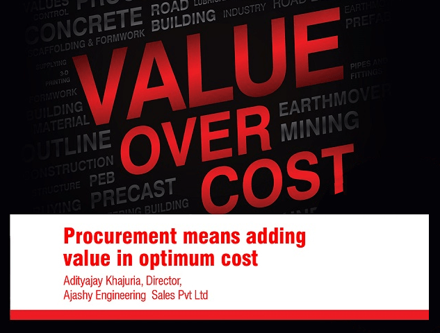 Procurement Means Adding Value In Optimum Cost